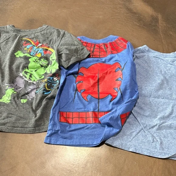 Marvel Superhero Kids T-Shirt Bundle (3) - Picture 4 of 4